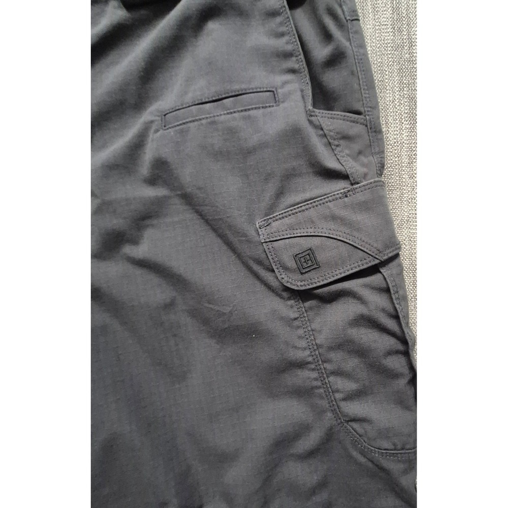 5.11 Tactical men's gray‎ cargo style pants 42x34 ripstop fabric military - Picture 7 of 16
